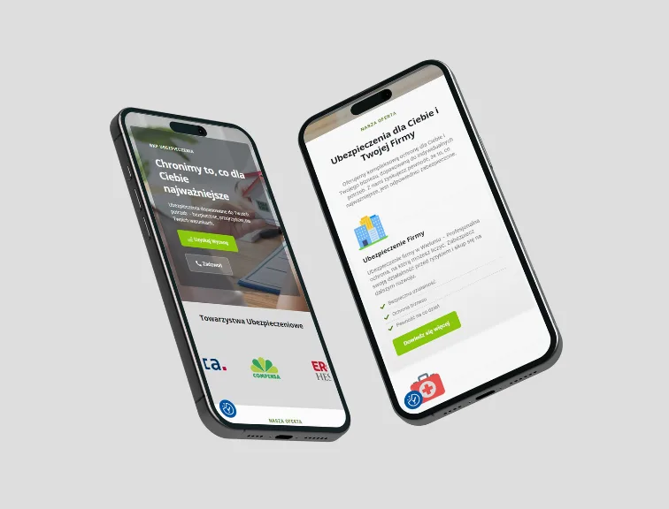 BKP - Ubezpieczenia – strony internetowe zrealizowana przez OlekCodeTech