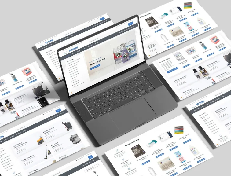 WTA Perfekt – sklepy internetowe zrealizowana przez OlekCodeTech
